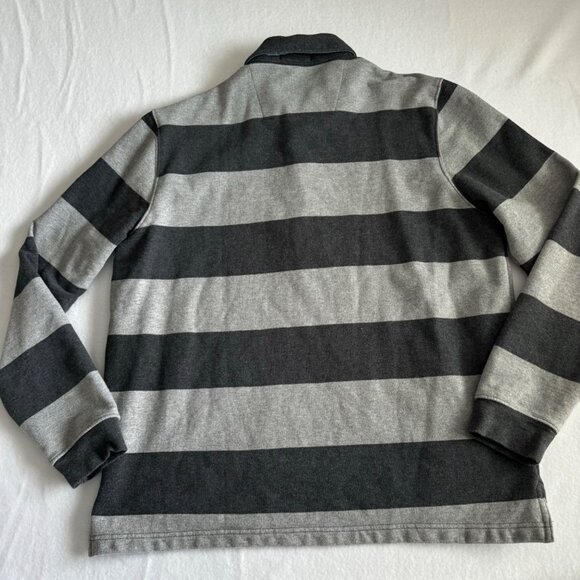 Taylor Vintage Mens Shirt XL Cambray Collared Pullover Thick Fleece - Picture 2 of 6